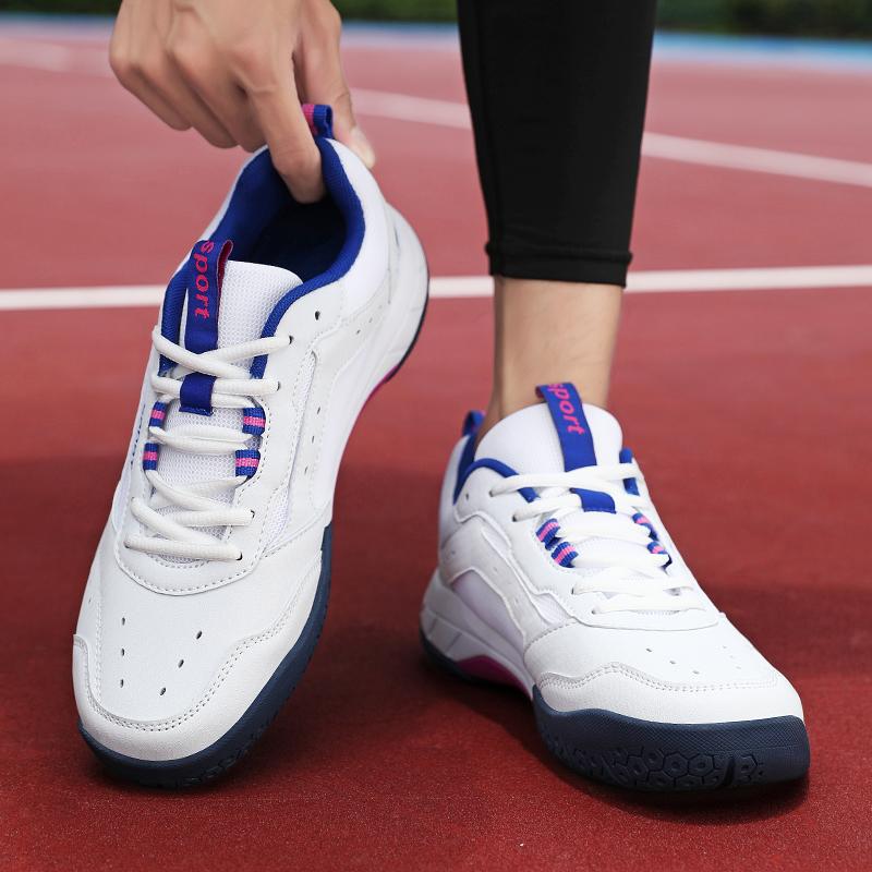 Men Women Badminton Shoes Outdoor Gym Tennis Trainers Volleyball Table Tennis Sneakers Casual Comfortable Sports Shoes Couple 45