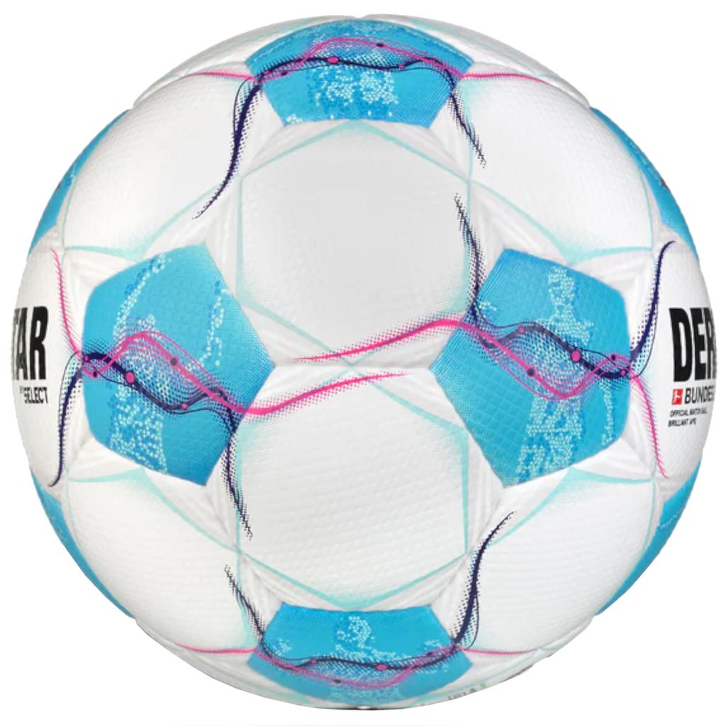 DERBYSTAR Bundesliga Brillant APS V24 FIFA Quality Pro Ball, Unisex White Football