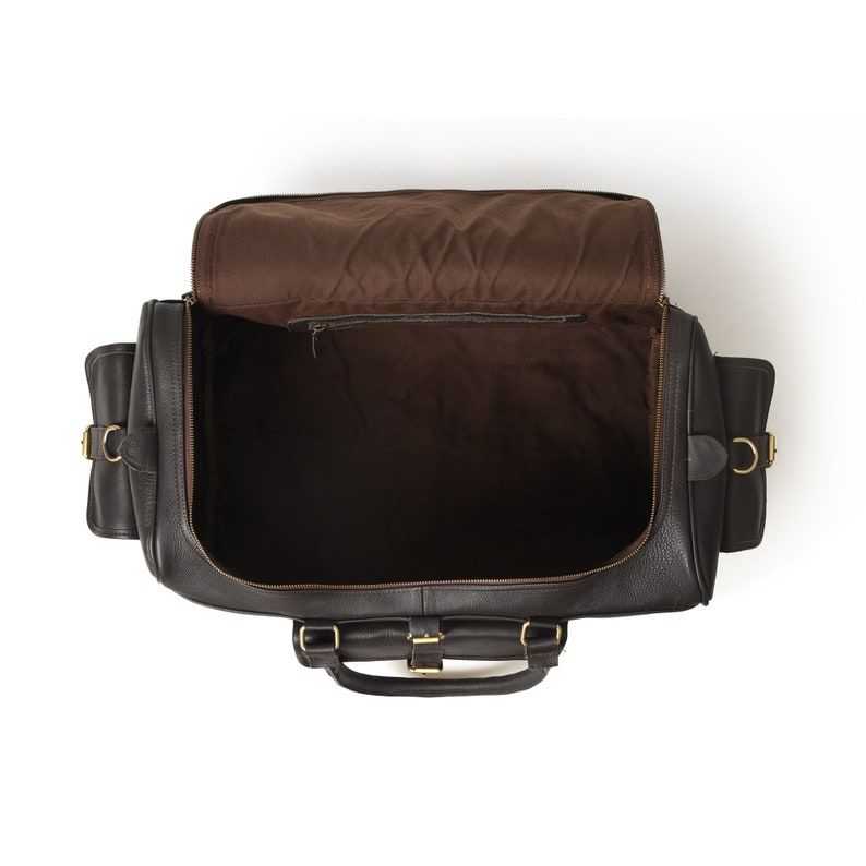 Gifts For Him|Monogrammed Leather Duffle Bag|Valentines Day Gift|Leather Weekender Bag|Carry On Leather Holdall|Overnight Bag