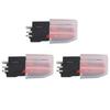 3 Pcs Record Player Needle Antique Replacement Vinyl Phonograph Stylus for Turntable LP