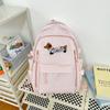 Plaid Schoolbag Women's Large Capacity Backpack Student Backpack