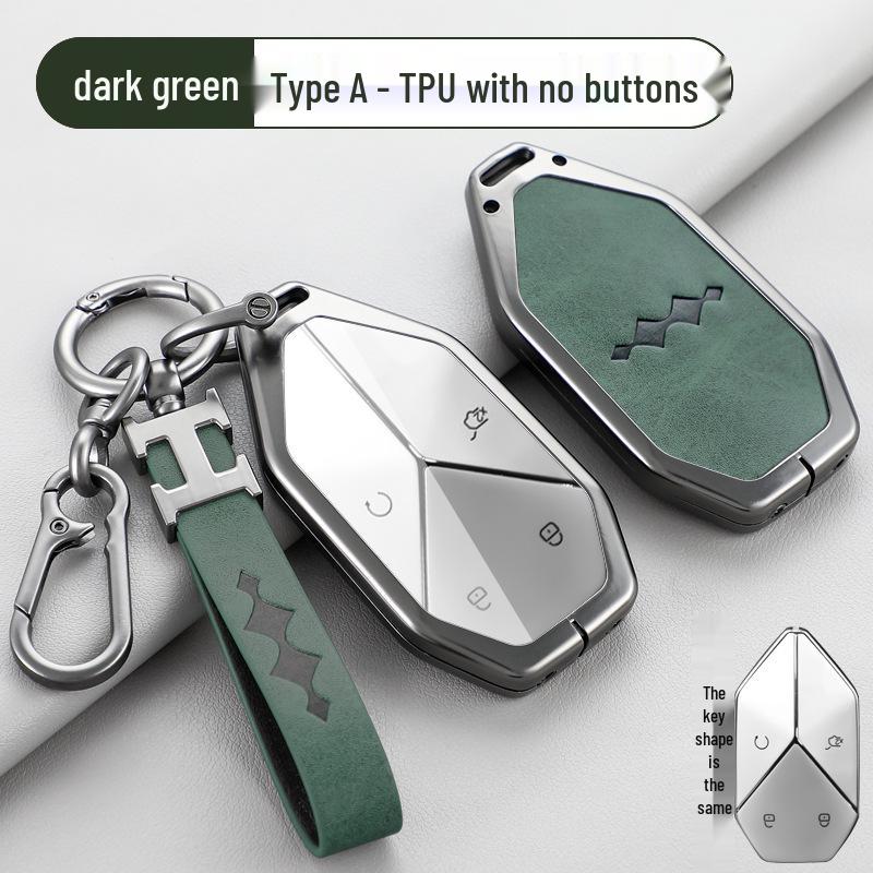 

2024 BYD Leopard 5/8 Захисний чохол-брелок для ключів для чоловіків - Чохол для пульта дистанційного керування з повним покриттям