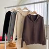 New ArriVals Open Run Women V Neck Button Hoodie Long sleeVe Cardigan