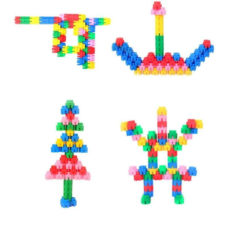 Hexagonal Building Blocks Educational Plastic Toy For Kids 3-6 Years Old Boys Girls Assembly Insert Toy 38-50 Pieces
