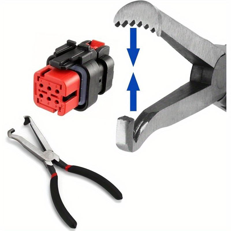 Electrical Disconnect Pliers, 8inch Spark Plug Disassembly Pliers, Automotive Electrical Connector Disconnect Pliers