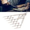 Equal Distance Measuring Ruler Stainless Steel Equidistant Ruler Equal Space Divider Leather Belt