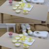13Pcs Kitchen Toys Dollhouse Trays Plates Cups Doll Simulated Mini Food Dishes Tableware Miniature Doll House Accessories