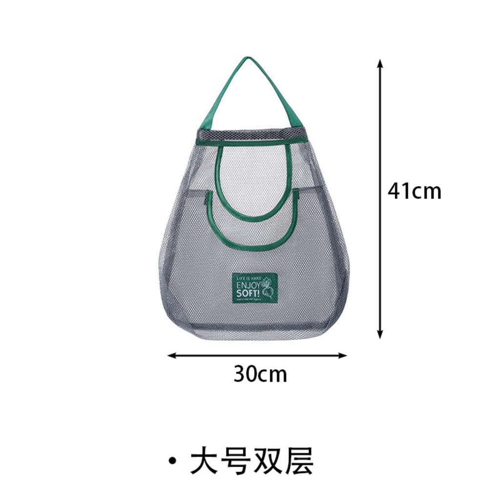 Multifunctional Hanging Bags For And Vegetables, And Garlic, Wall-mounted Organizer Bags For Garlic Cloves, And Garlic.