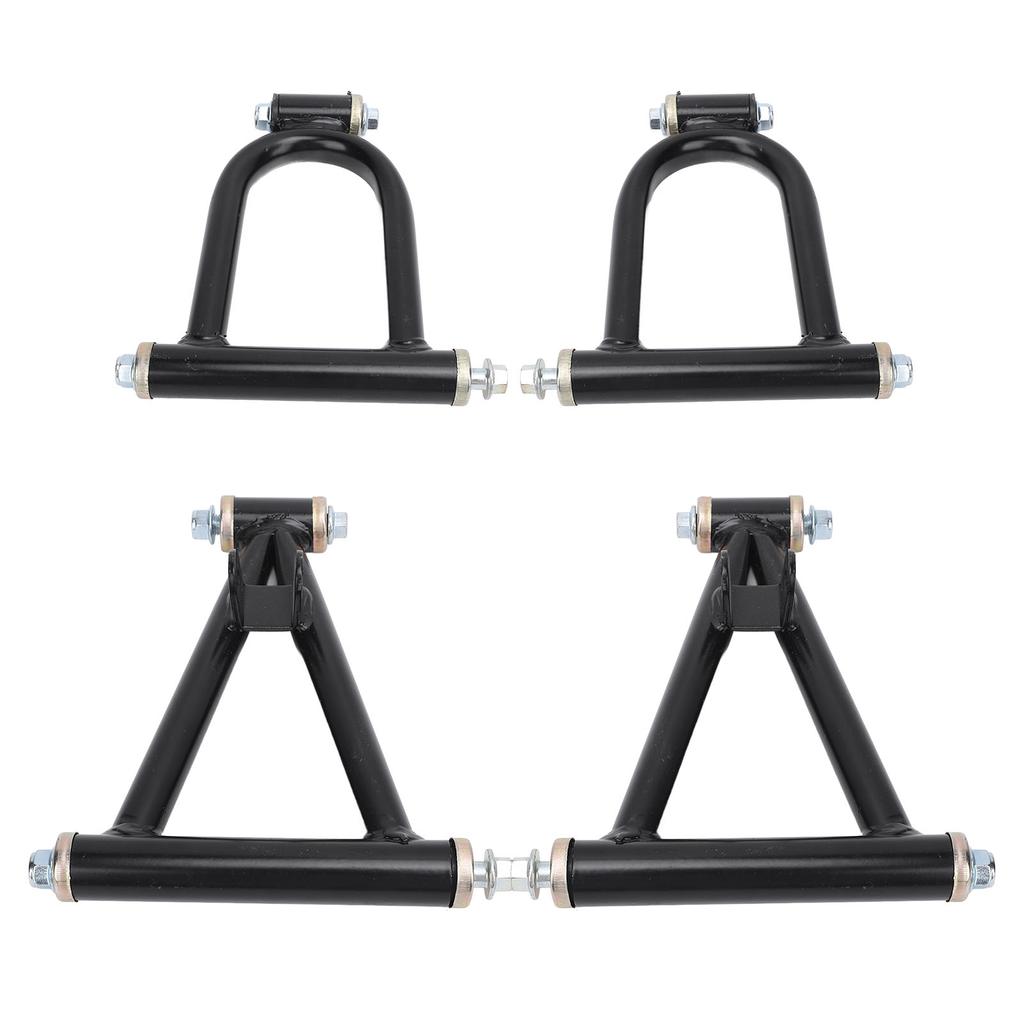 6 Inch Front Suspension Shock Swing Arm Kit Metal Swing Arm Assembly for 100cc 150cc 200cc 4 Wheels Quad Bike Go Kart