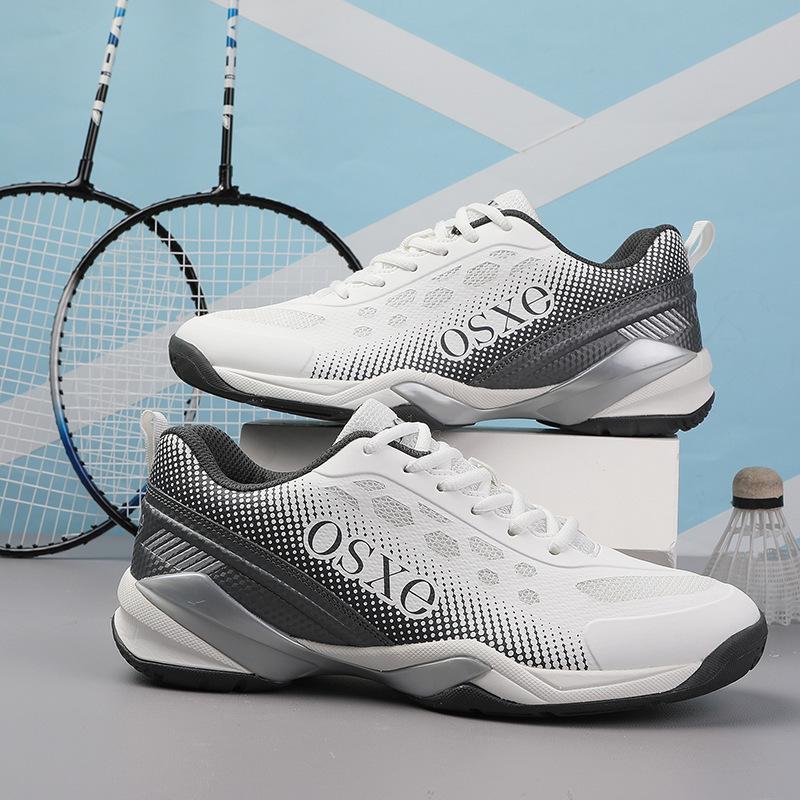 Badminton shoes men's and women's casual table tennis shoes new breathable cushioning competition training tennis shoes