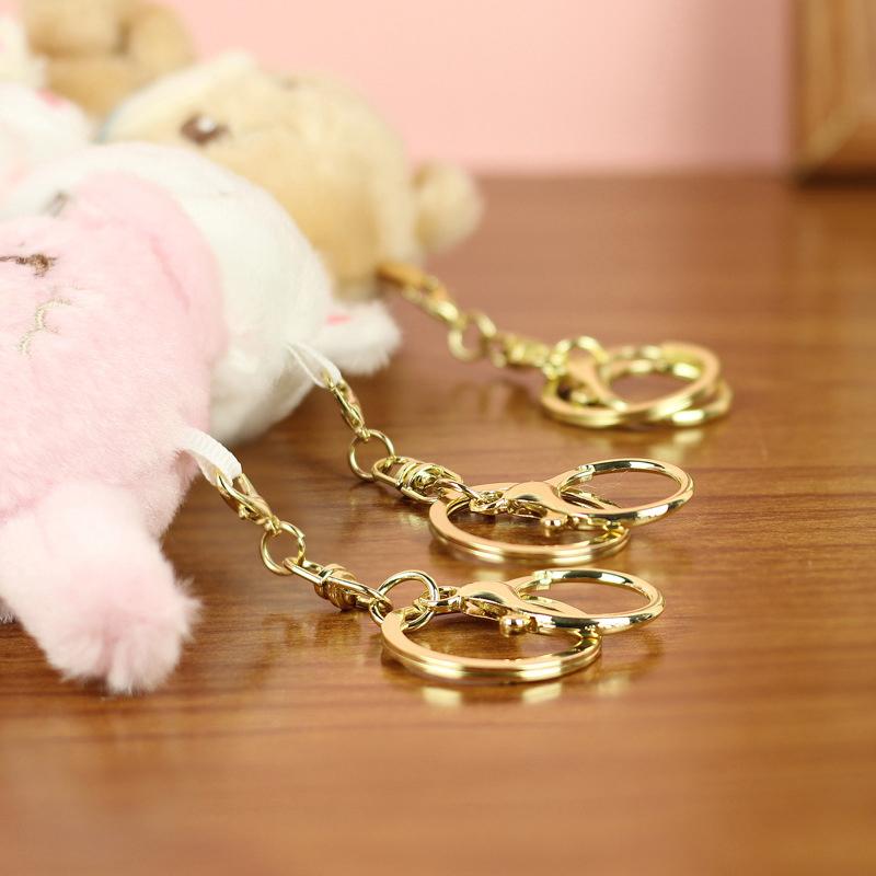 Plush Doll Pendant Keychain Small Doll Cute Animal Toy Jewelry Backpack Pendant Gift