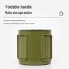 Self-Driving Outdoor Folding Cup: 304 Stainless Steel Portable Mug for Camping, Beer, and Coffee