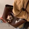 Tote Bag New Large Capacity Fashionable Women's Bag Retro Commuting Bag Shoulder Bag