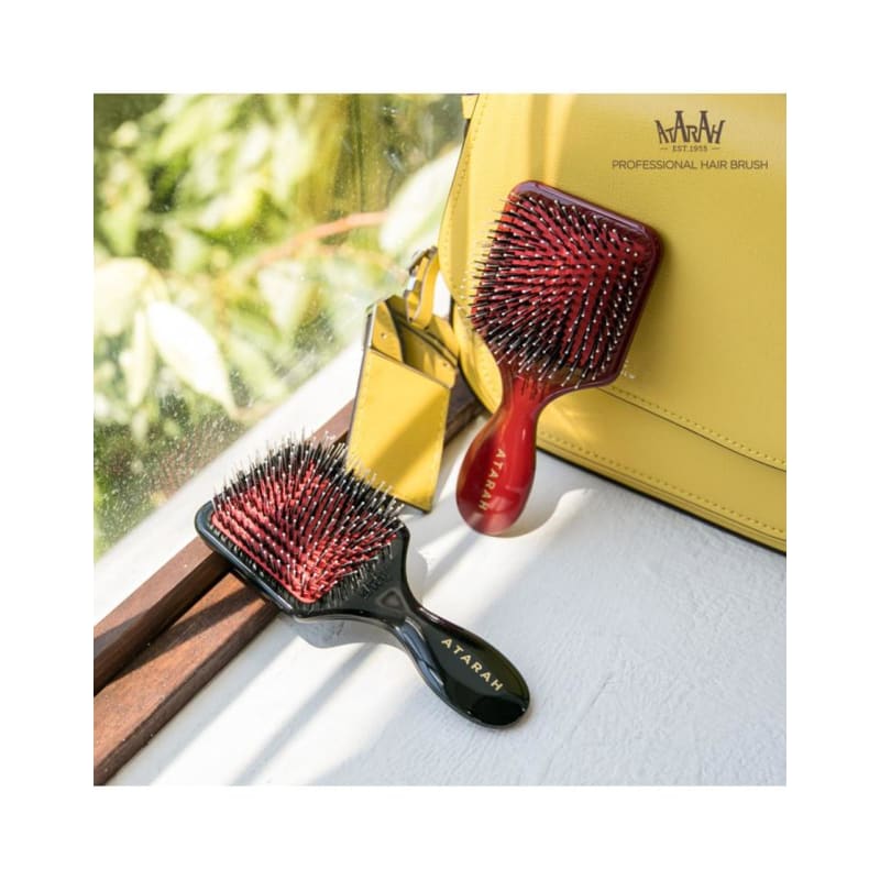 Square Donmo Cushion Premium Mini Hair Brush AT PMB