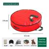 Christmas Tree Decoration Balls Storage Container Xmas Sundries Organizer Christmas Decorations Storage Bag Round Large Capacity