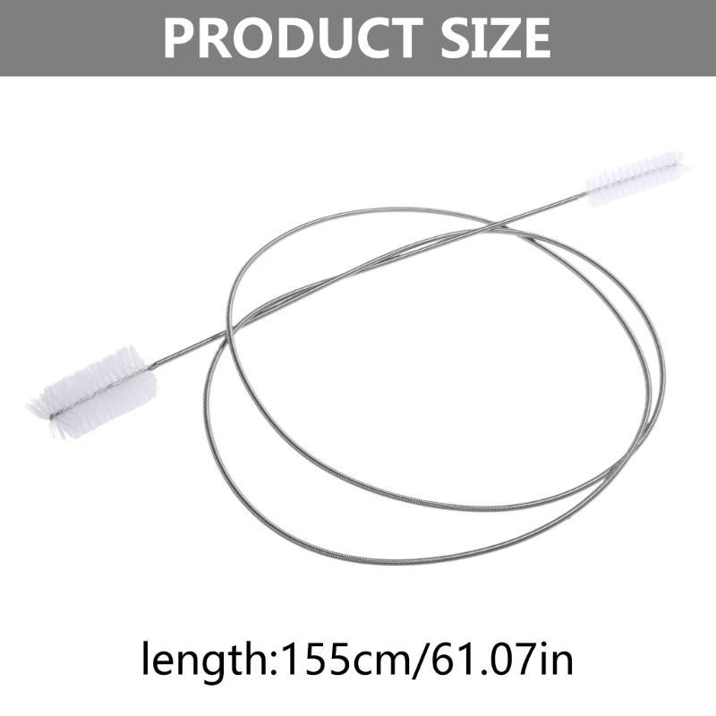 Hose Cleaner Brush Flexible Double Ended Nylon Bristles Aquarium Filter Brushes top sale