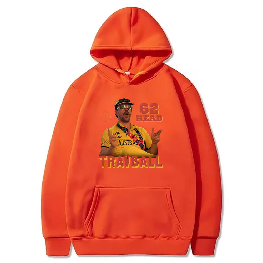 Travis Head Travball 62 Signature Hoodies TravBall Merch Sweatshirts Long Sleeve Pullover Fall Fashion Casual Clothes