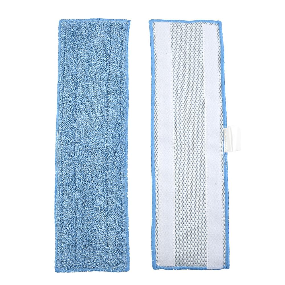 Microfibre Mop Cloths for Moppy Steam Cleaner 2 Pack Retains Dirt for Effective Cleaning Compatible with Various Floors