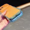 For iPhone 17 Pro Max Case Rhinestone Decor Wave Frame Gradient Design TPU Phone Cover