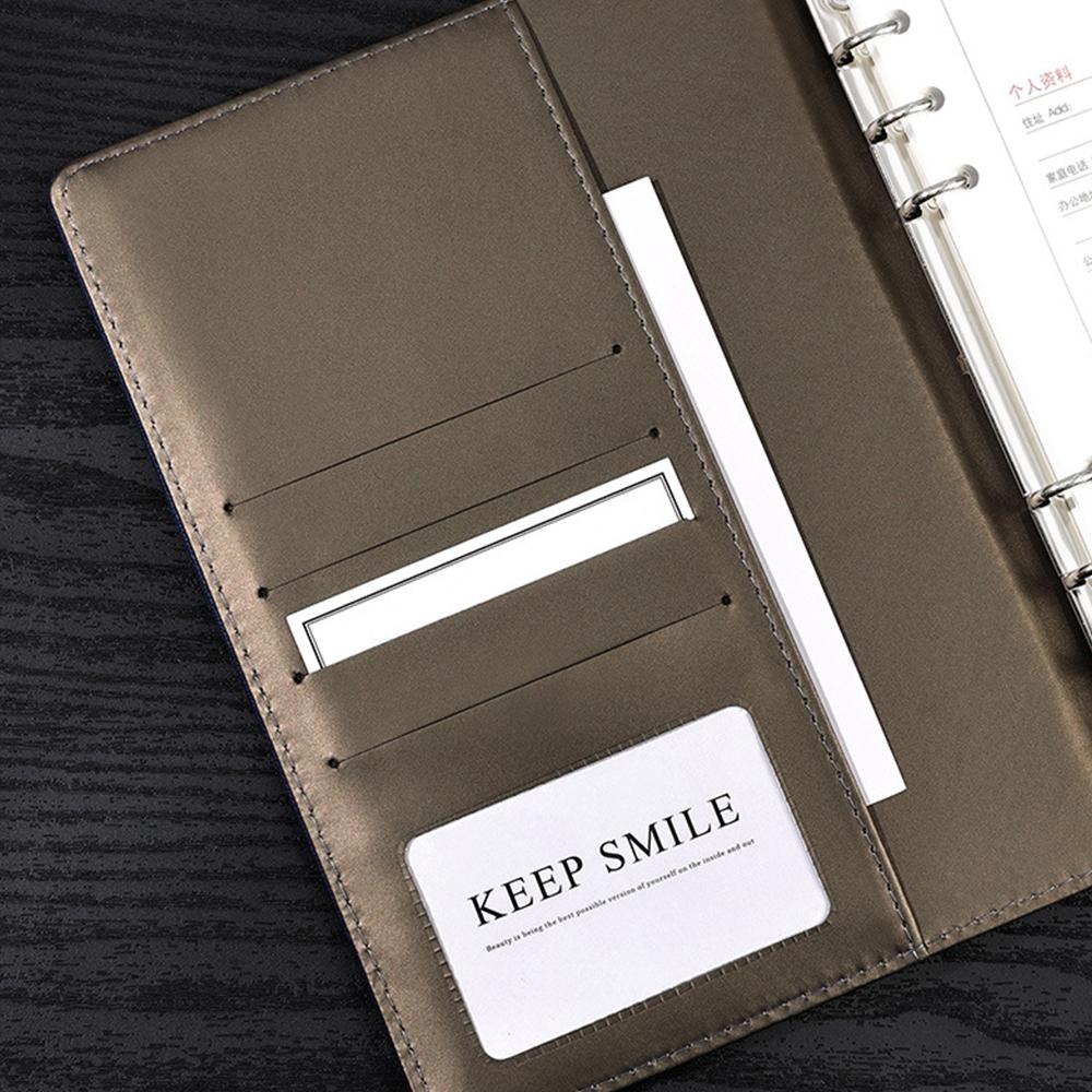 (Free Logo Engraving) A5/B5 High-grade Leather Loose-leaf Notebooks, Business Meeting Minutes, Notepads, Student Subject Notebooks, Diaries