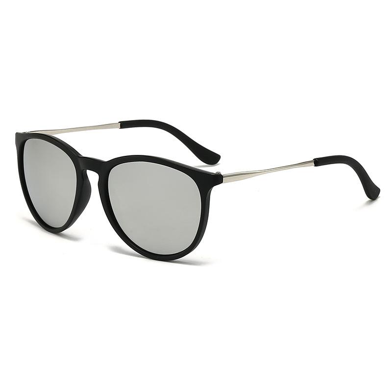 Fashion Small Frame Round Sunglasses With The Same Metal Toad Glasses Retro Women'S Sunglasses