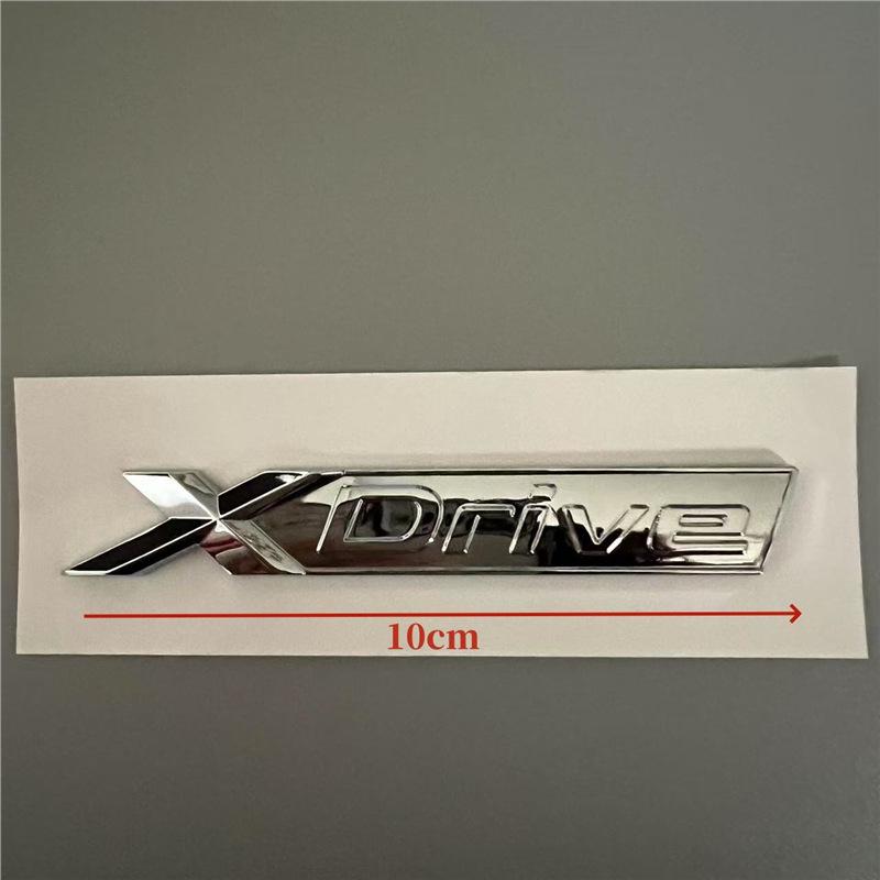 BMW Xdrive35I Fender X3/X1/X5/X6 40i/28 Car Side & Tail Emblem Sticker Set