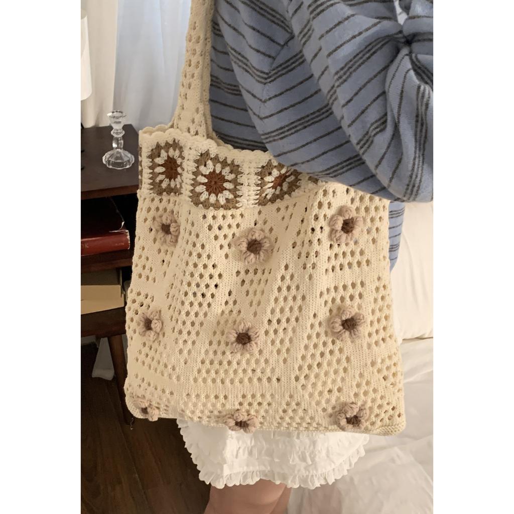 Fashion Large-capacity Underarm Woven Bag Women's  New Fashion Bag Versatile Shoulder Tote Bag