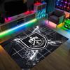 Burnley Football Design Crystal Velvet Carpet Cozy Non?Slip Printed Rug For Bedroom Living Room Entrance