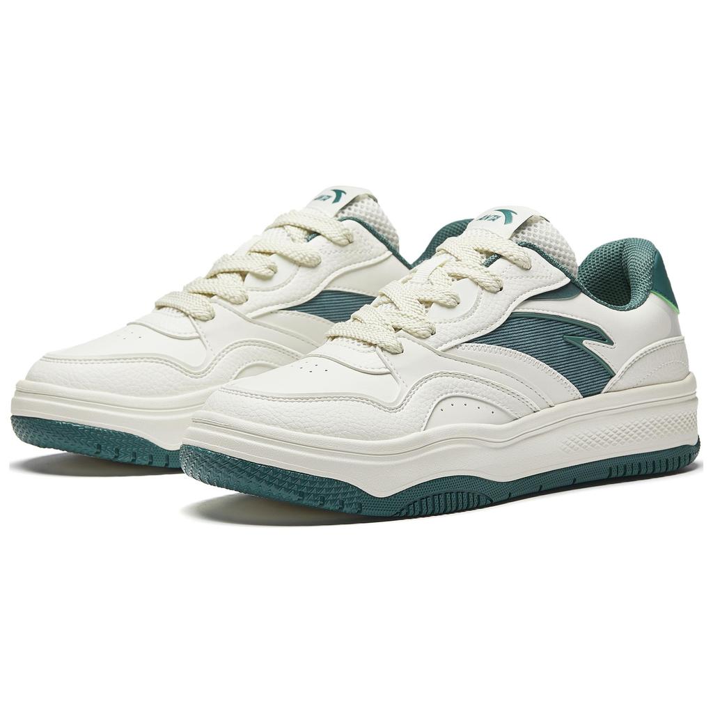 Anta Street Fun 2 Casual Lightweight High Top Sneakers Men Sneakers White Green 912518077-11