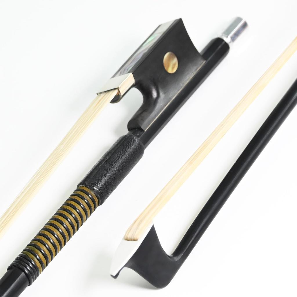 Carbon Bow Violin Bow Handmade with Carefully Selected Parts Unique Appearance Sweet Sound