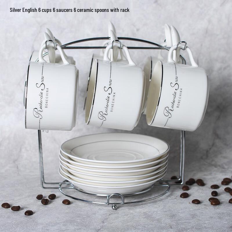 European Style Ceramic Coffee Cup Set