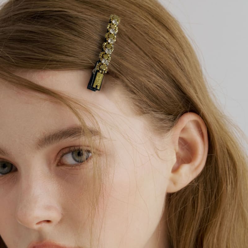 

Jean Paul Clarisse Metal Daisy Side Clip JC018SL Silver