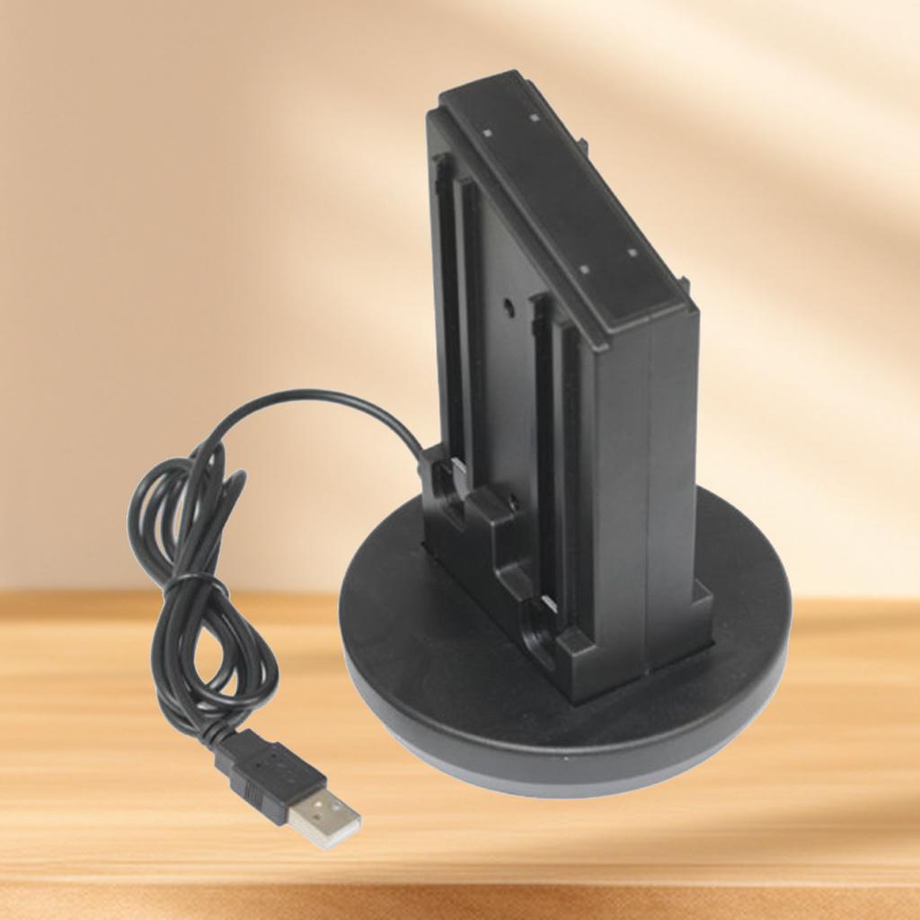 Für Switch Controller Ladestation 4 in 1 LED-Anzeige Ladestation Station für Switch Joycon Schwarz