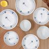 Mengyuan Plum Blossom 18-Piece Ceramic Dinnerware Set