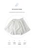 26 Summer Women's Pure Cotton Lace Trim Hanfu Safety Shorts – Anti-Exposure, Loose Fit, Outdoor Wear, White