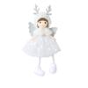 Soft Bead Gauze Skirt Angel Ornaments Handmade Christmas Tree Hanging Decoration  New Year Gift