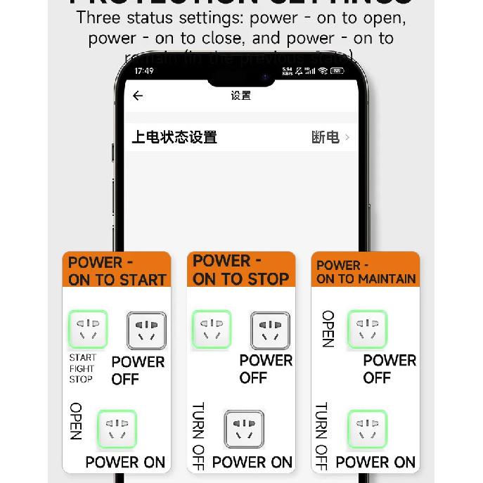5G/2.4WIFI wireless remote control socket 220V power light socket 10A remote control switch for controlling lighting appliances