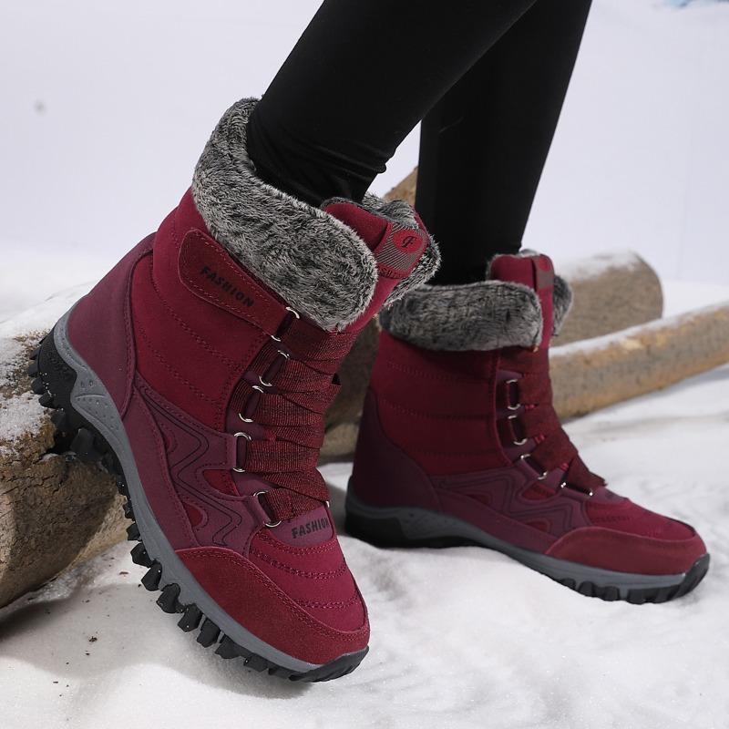 Women's Winter Boots  Anti-Slip Waterproof Warm Large Size Snow Boot Women's Shoes Womens Winter Shoes European Winter Boots