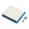 Air Filter +  Plug for Lawnmowers  Engine