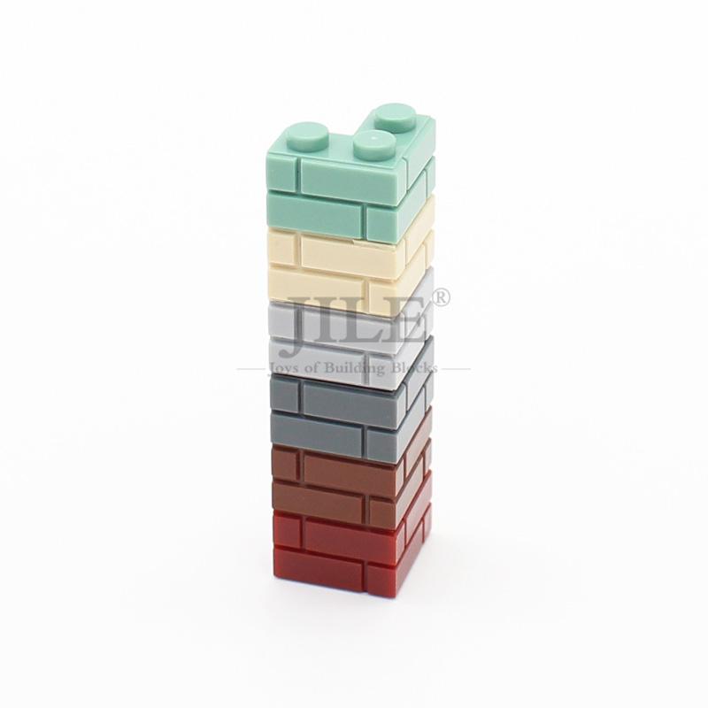 DIY Building Blocks Wall Figures Bricks 1x2 1x3 1x4 Dots Constructions City Creative Toys Build MOC Compatible with 98283 15533