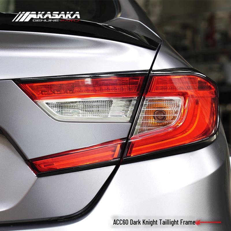 Akasaka Honda Accord 10th Gen Tail Light Decorative Frame In Piano Black