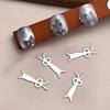 5Pcs Rabbit Bear Cat Eye Magnet Stick Set Nail Art Tools Small Iron Piece Magnet Stick For Magnetic Polish Effects Nail