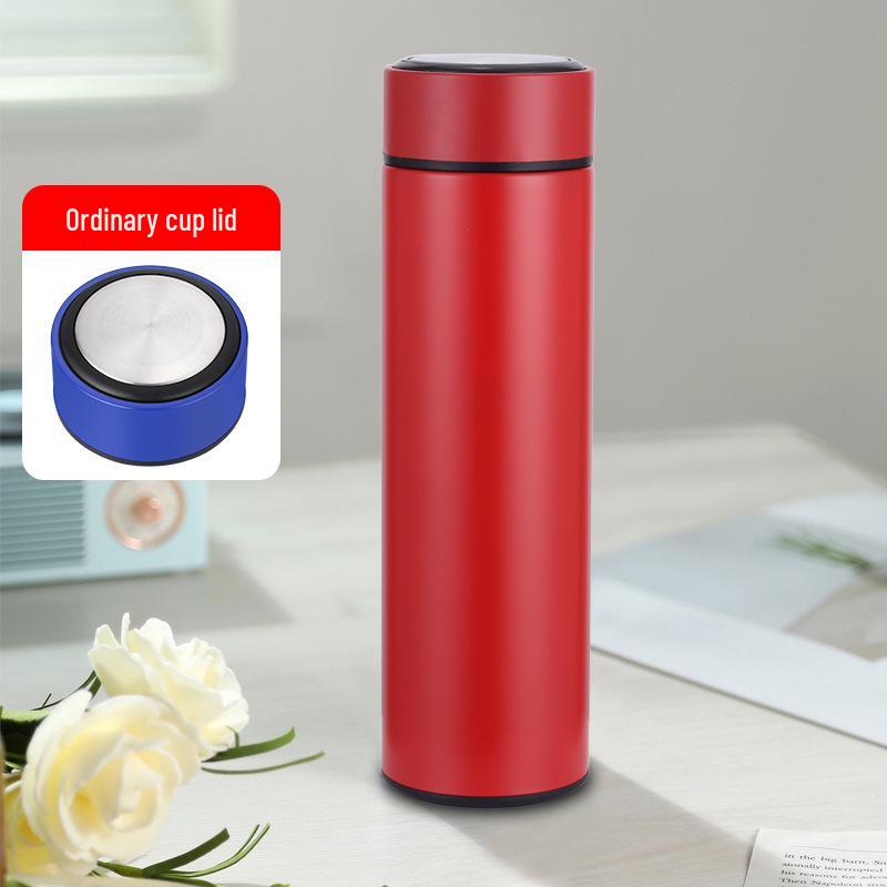 Smart Stainless Steel Insulated Cup with Touch Temperature Display - Office & Business Tea Brewing Gift