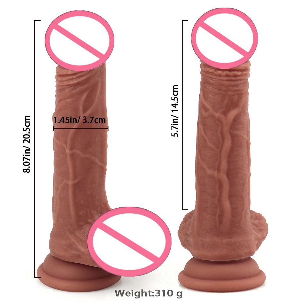 Soft Silicone Female Simulation Dildo - Tyrannosaurus Design