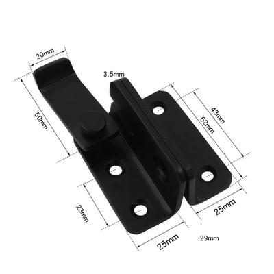 New Stainless Steel Door Buckle Anti-lock Multifunction Safety Door Lock Hardware Thick Guard Clasp Door