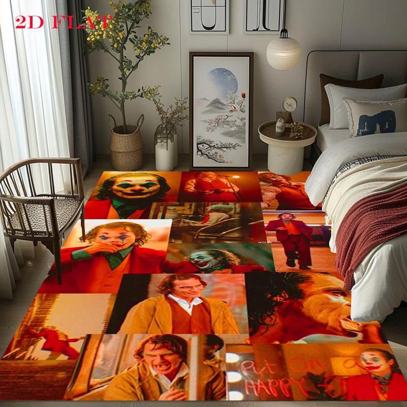 Joker Cards Carpet Doormat Home Decor Dormitory Decoration Bathroom Mat Office Chair Cushion