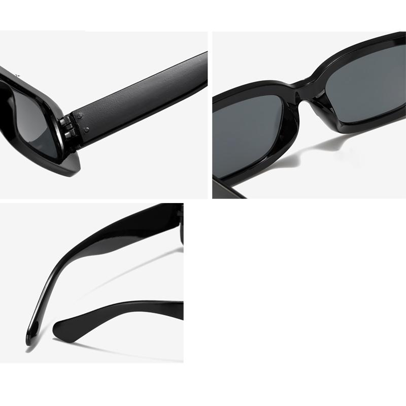 Popular Women's Sunglasses Trend Rectangle Big Frame Glasses Men Bar Party Hip Hop Eyewear