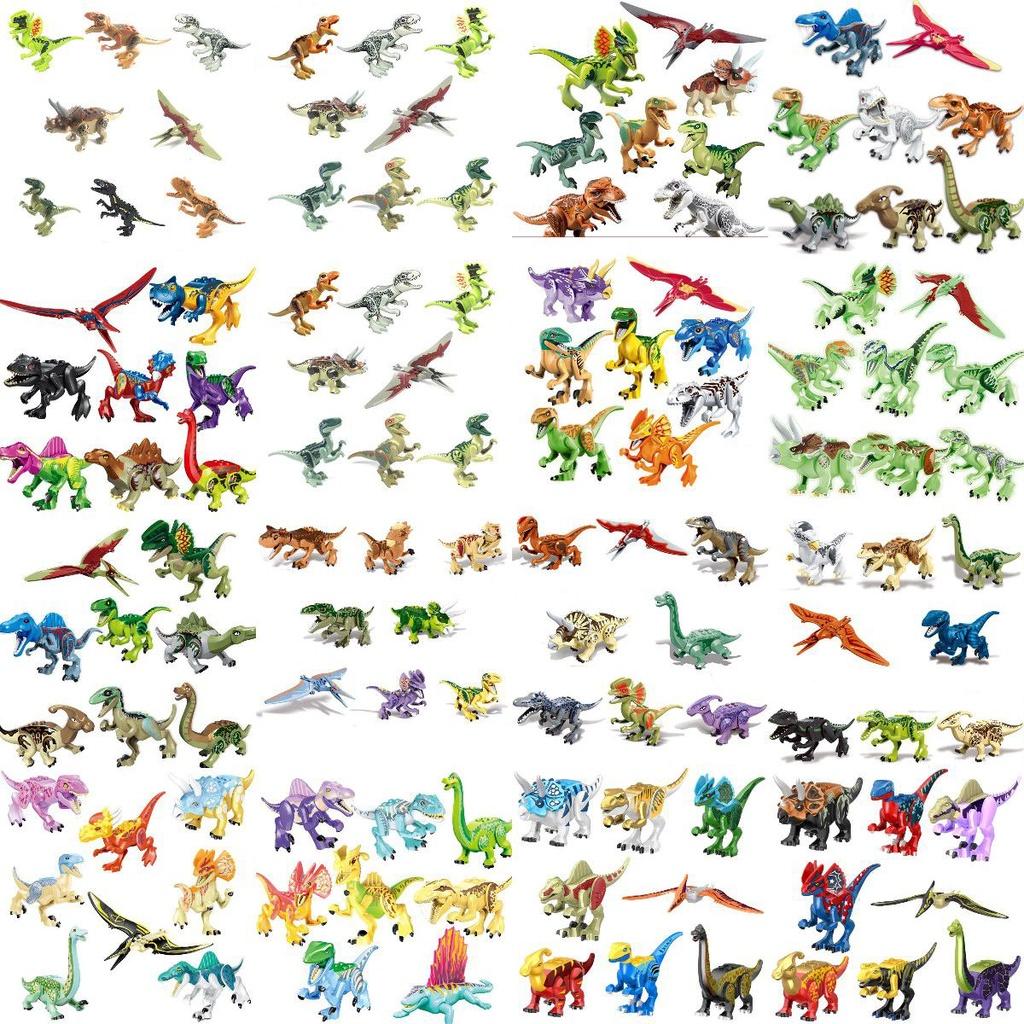 Pcs Jurassic Dinosaurs Building Blocks With Intricately Detailed Tyrannosaurus Rex Figures**