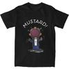 Kendrick Lamar T-Shirt Couple Mustard Meme Y2K Basic Cotton T-Shirts Summer O-Neck Hip Hop Tees Casual Oversized Clothing