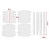 8pcs Invisible Car Door Bowl Handle Protective Sticker Anti-collision Car Decals